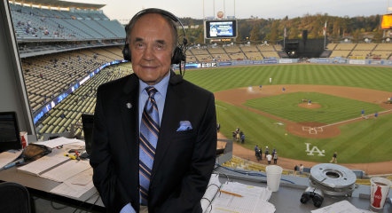 Enberg in booth